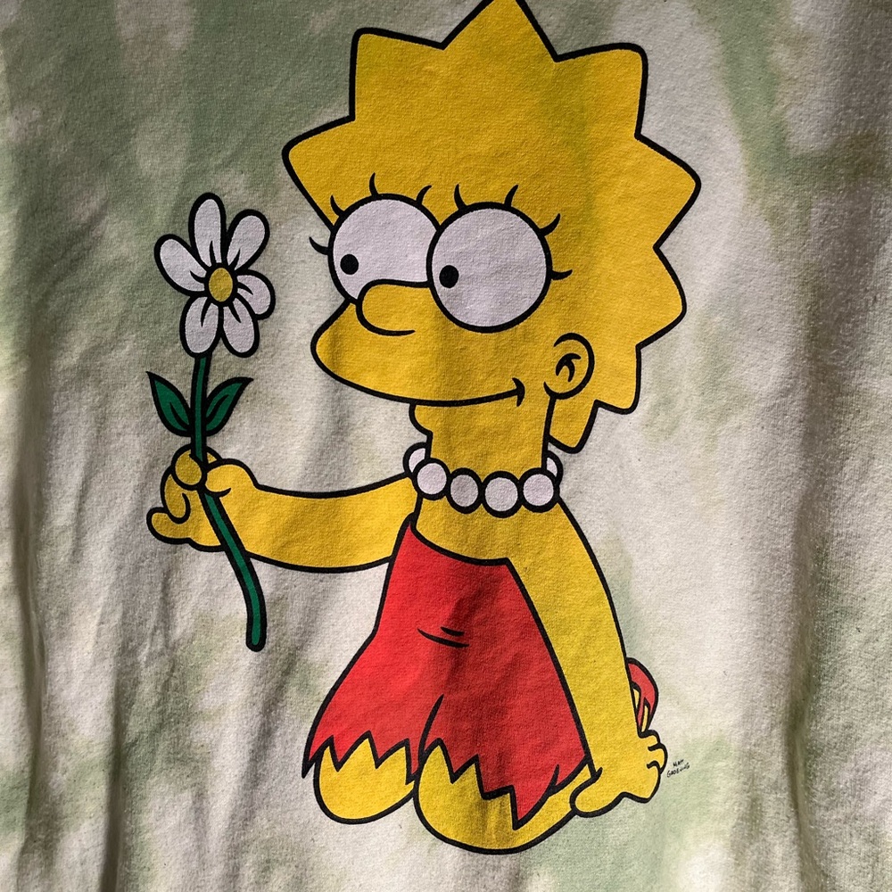 Lisa Graphic Sweatshirt - Green